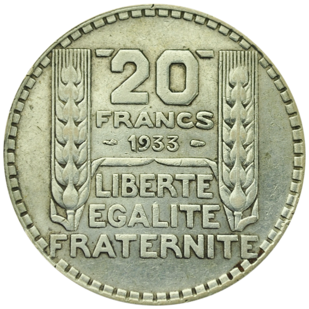 20-Francs Turin 1929 - 1939