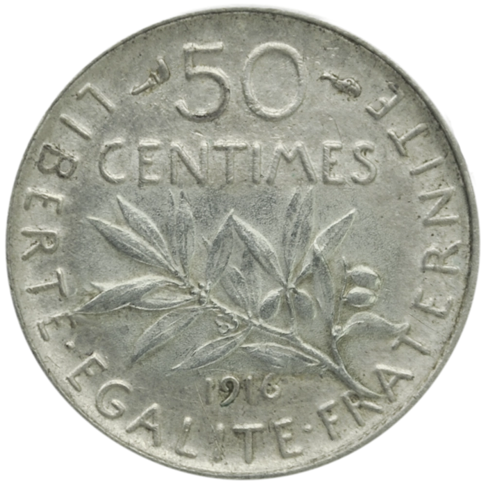 50-Cents La Semeuse 1897 - 1920