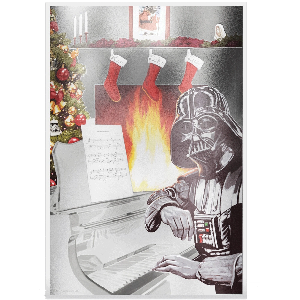 Star Wars - Weihnachts- und Neujahrskarte 5g