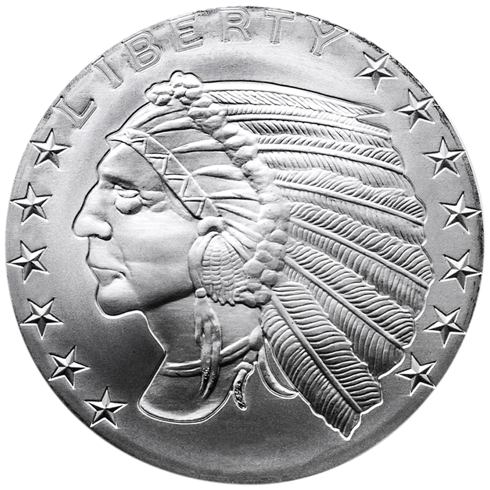 Indianerkopf 1 Unze