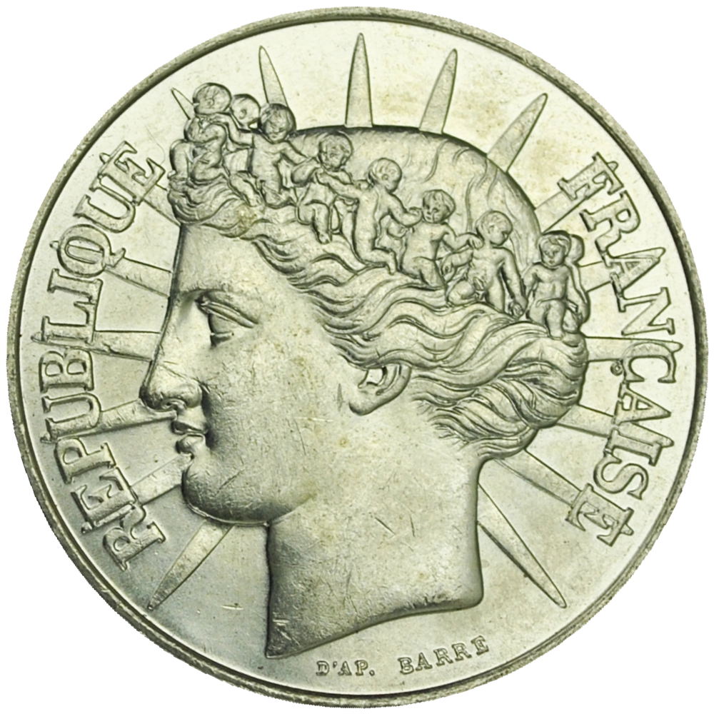 100-Francs Silber 1982 - 2002