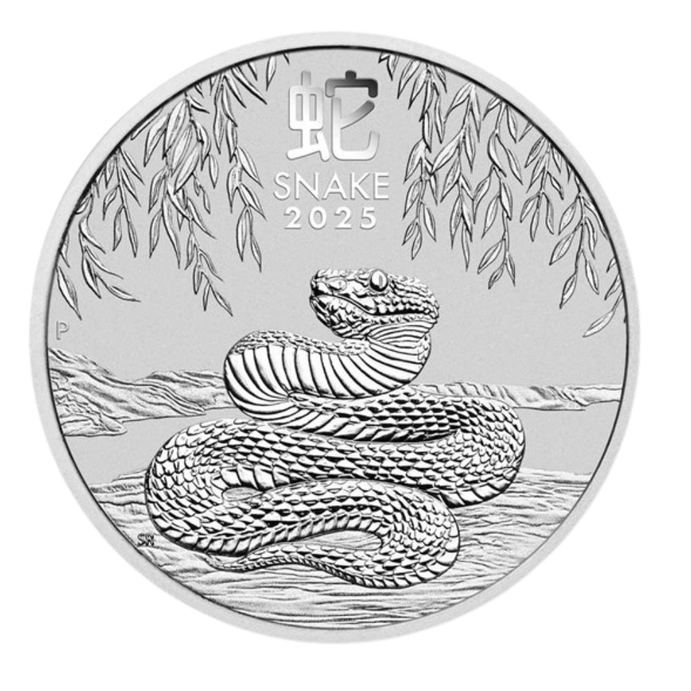 Mond-Schlange 1 Unze Silber