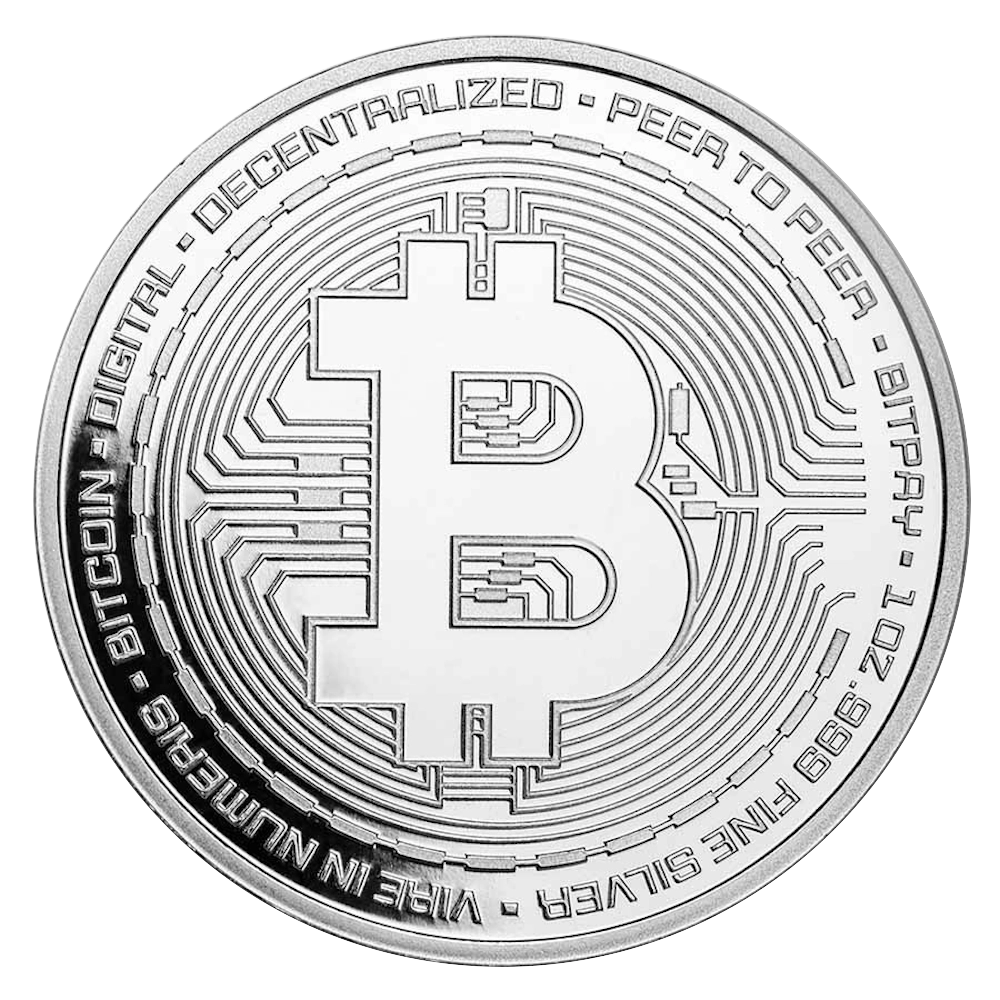 Bitcoin 1 Unze Silber