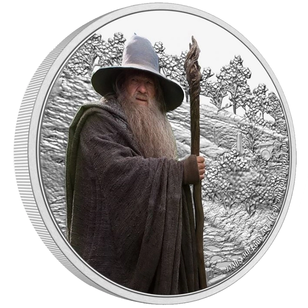 Der Herr der Ringe - Gandalf der Graue 1 Unze Silber