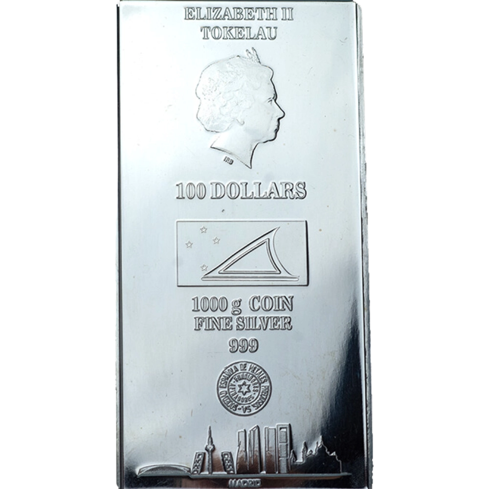 1 Kilo Silberbarren