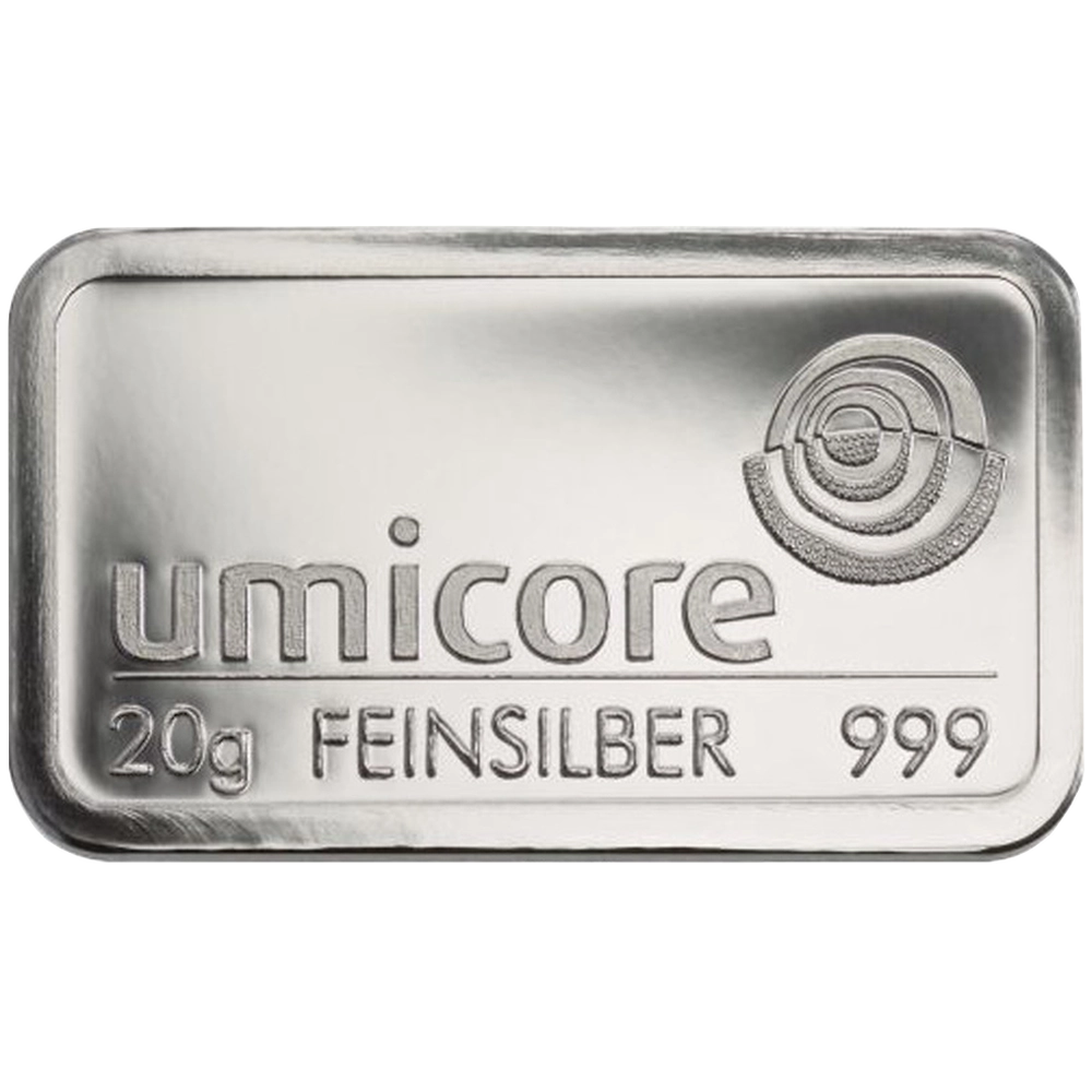 20g Silberbarren inklusive MwSt