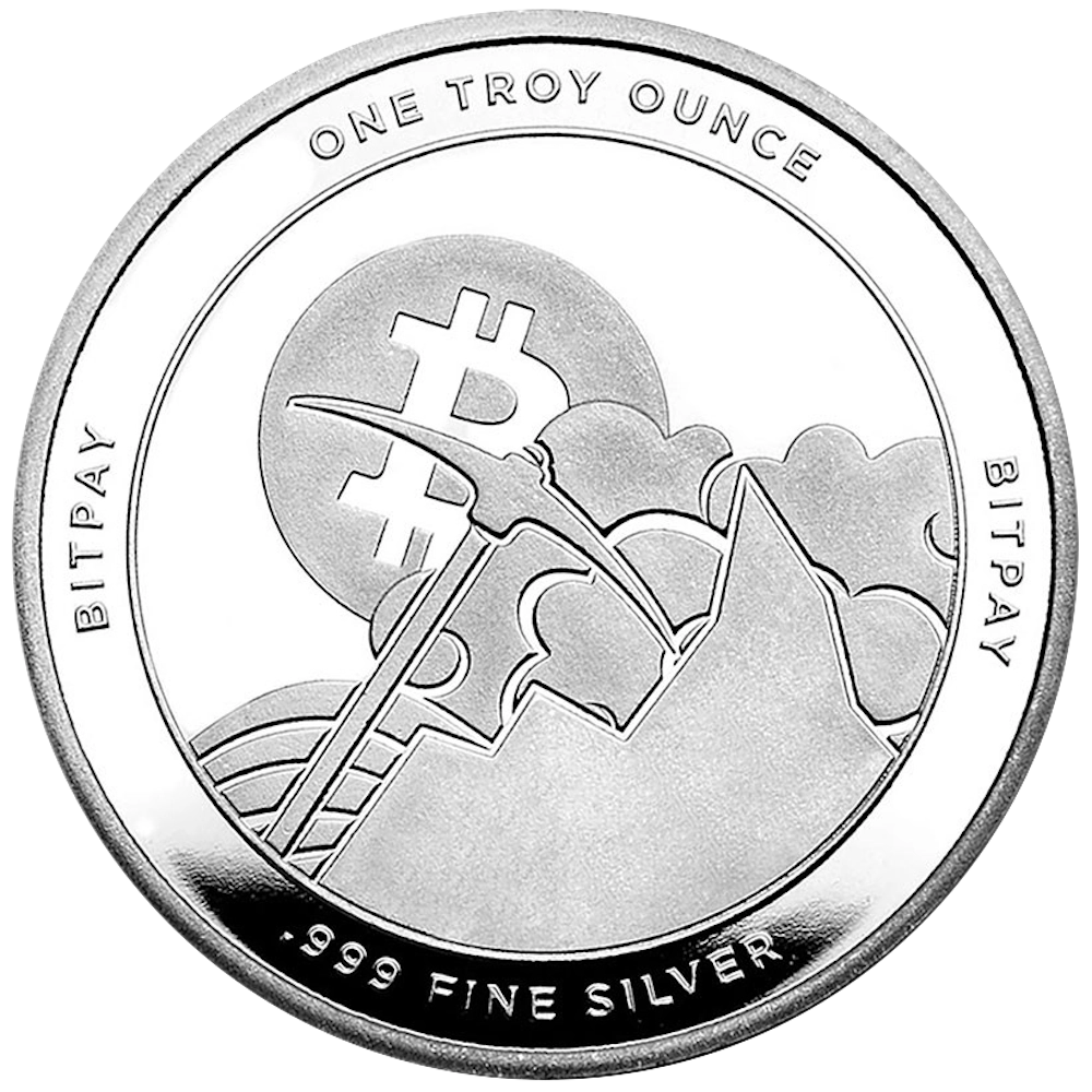 Bitpay 1 Unze Silber