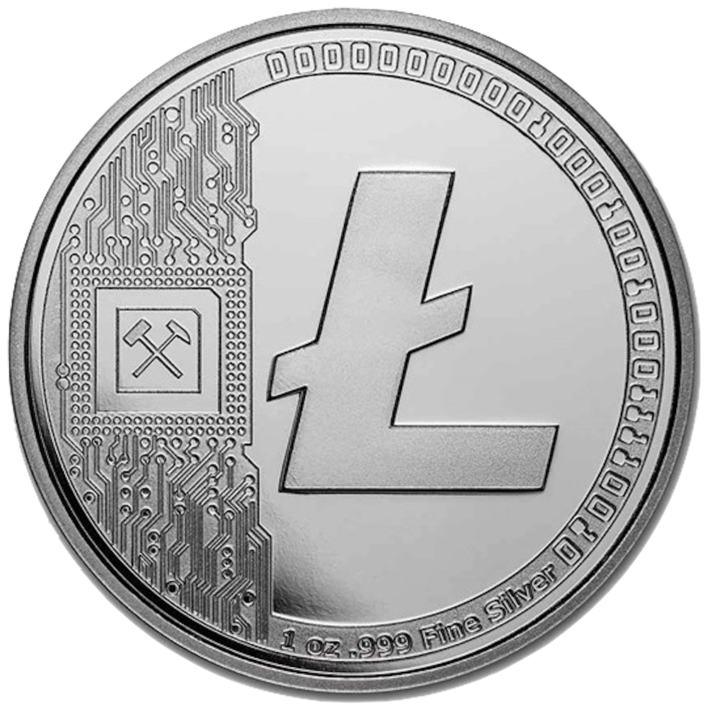 Litecoin 1 Unze Silber
