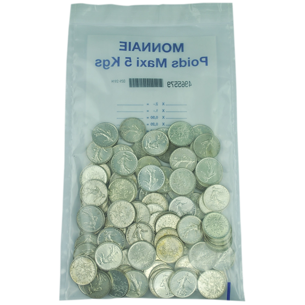 Versiegelter mit 100 Exemplaren der 5-Francs La semeuse