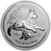 1/2oz Silber Jahr des Hundes 2018 - Lunar Australien