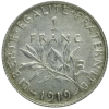 1-Franc La Semeuse 1898 - 1920