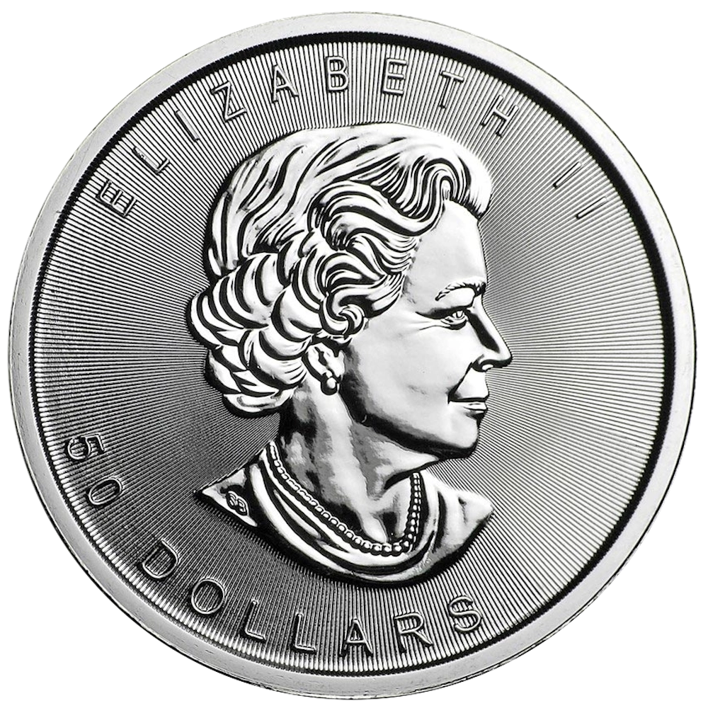 Ahornblatt 1 unze Platine