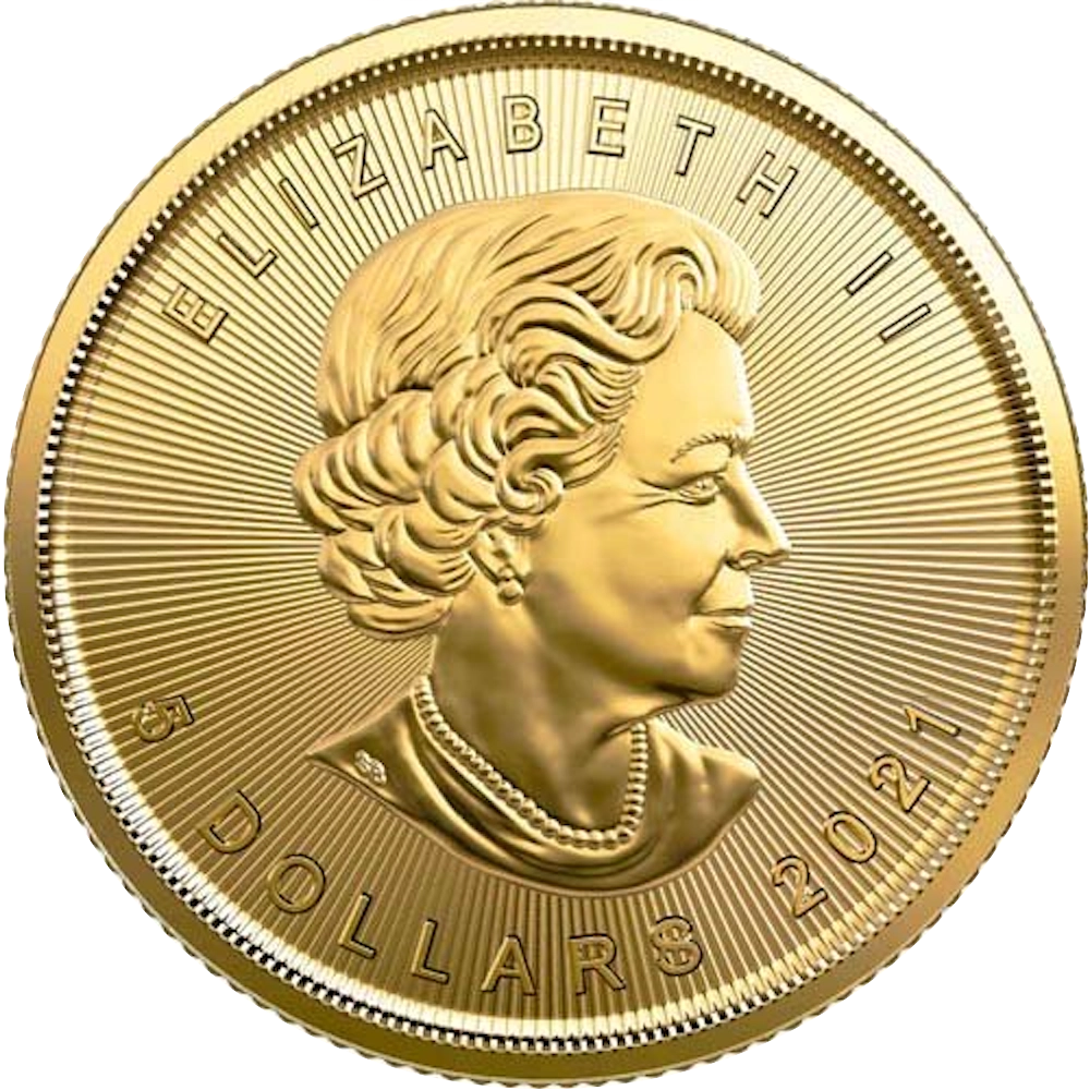 Maple Leaf 1/10 oz Gold