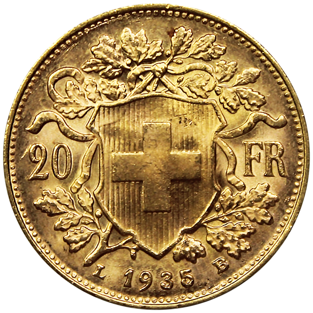 20 Franken Vreneli