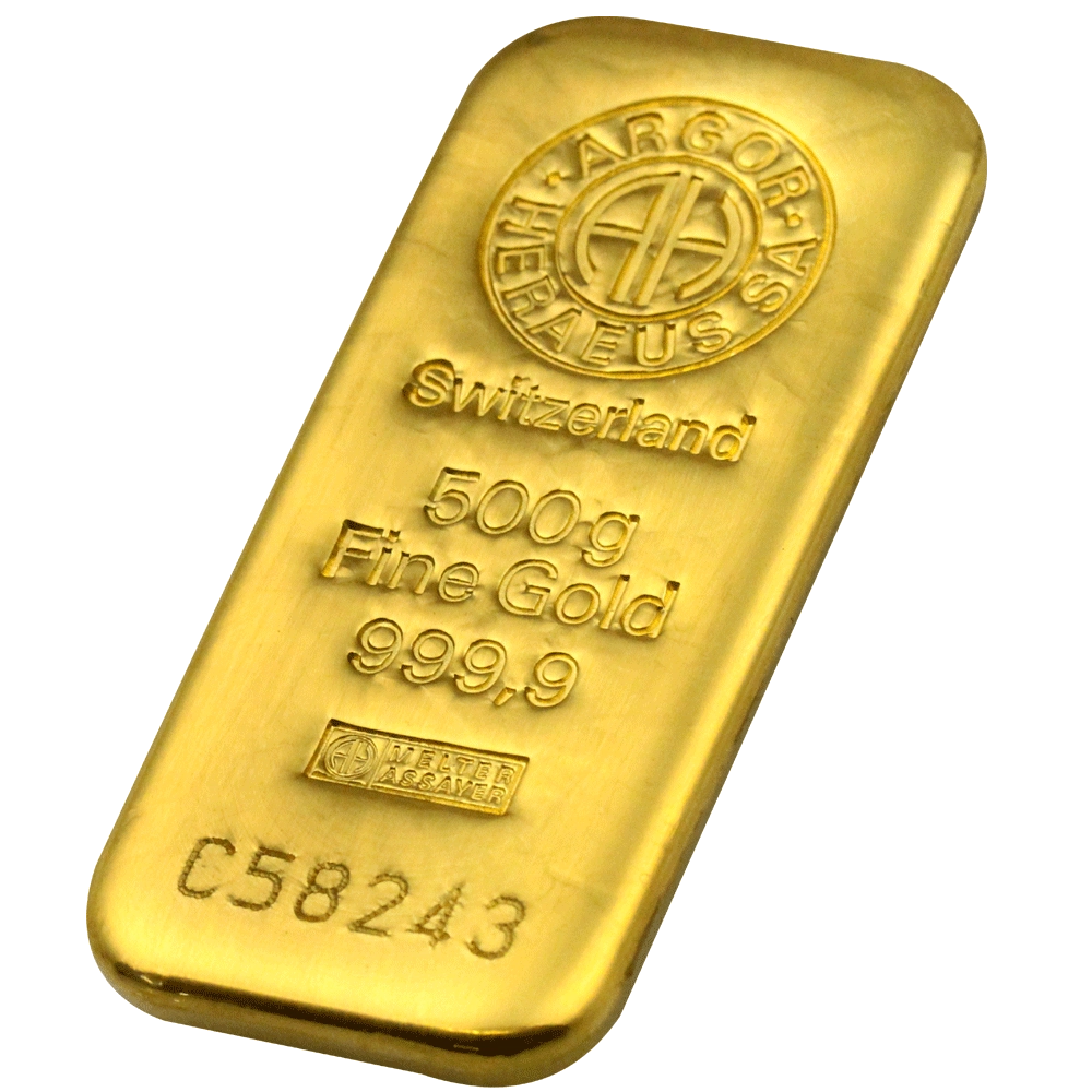 500g Goldbarren