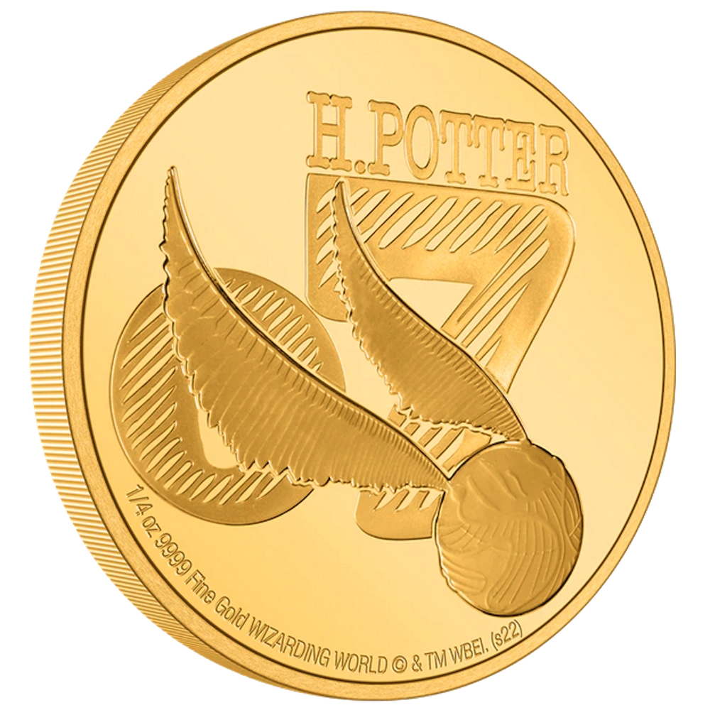 Harry Potter - Goldene Schnur 1/4 oz Gold