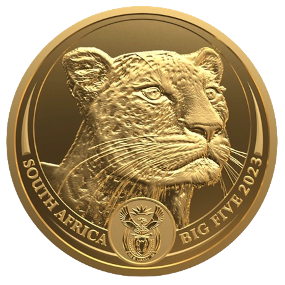 Big 5: Leopard 1/4 Unze Gold