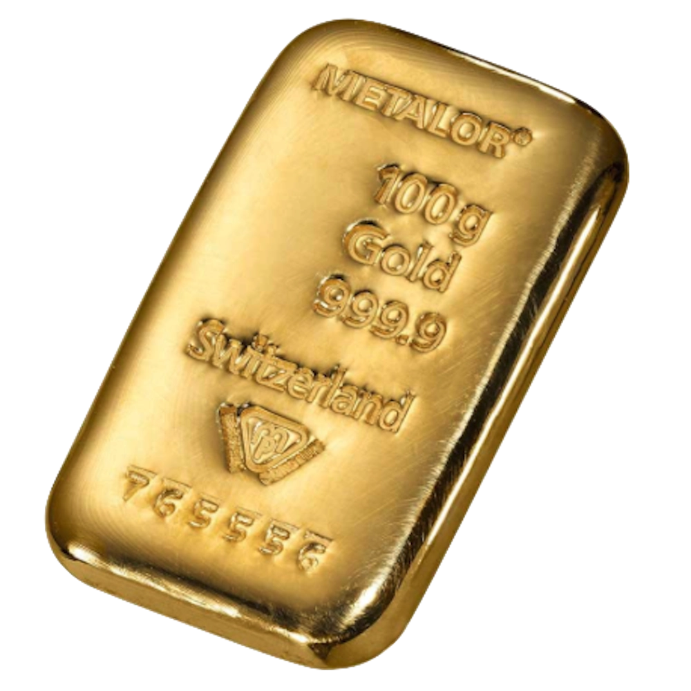 100g Goldbarren