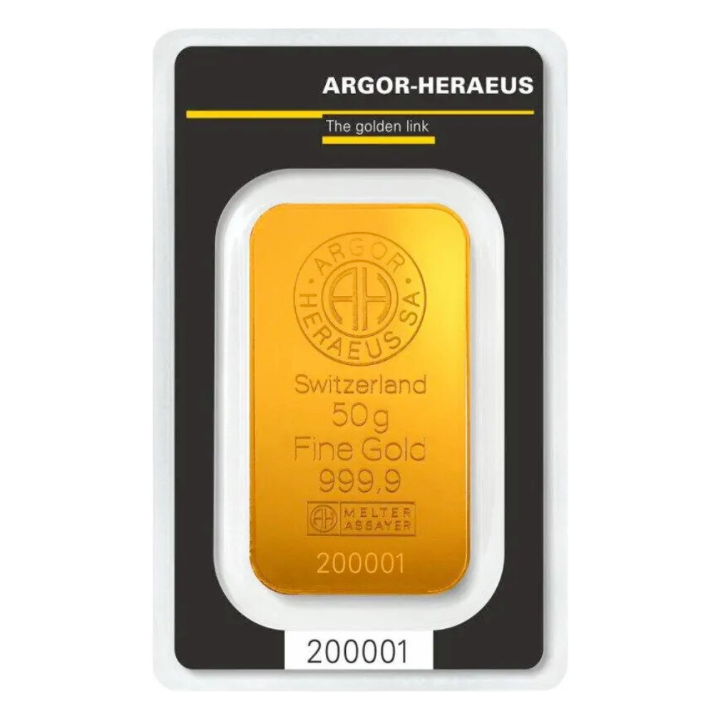 50g Goldbarren