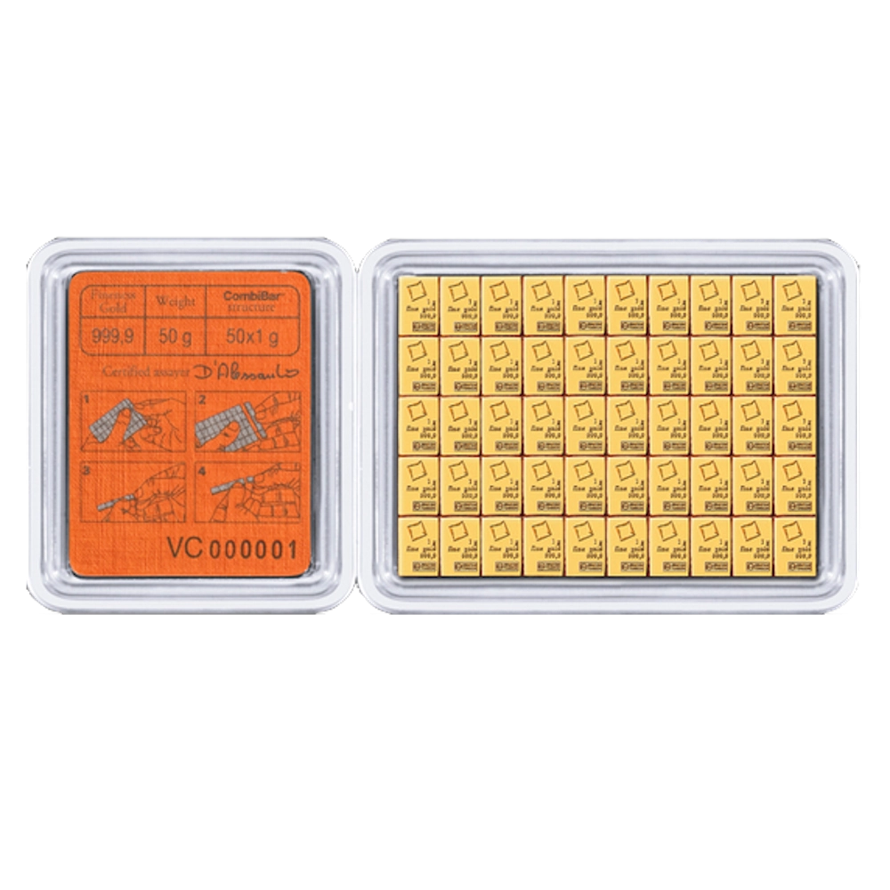 Combibar 50g Goldbarren