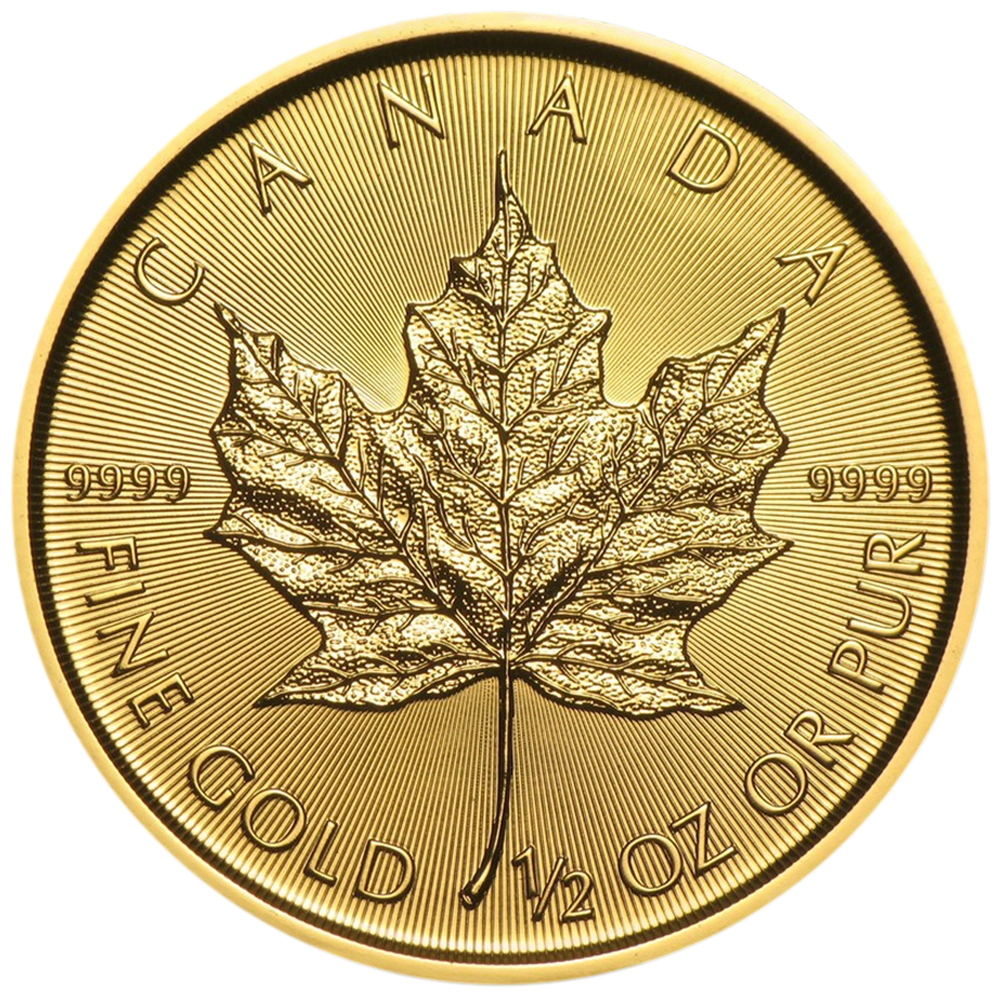 Maple Leaf 1/2 oz Gold