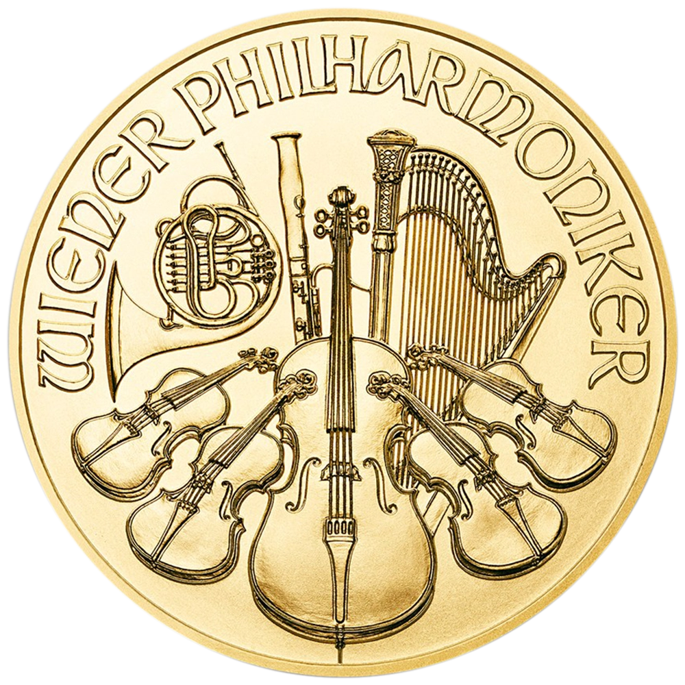 Wiener Philharmoniker 1 Unze Gold unze