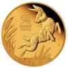Australischer Lunar Hase 1 Unze Gold