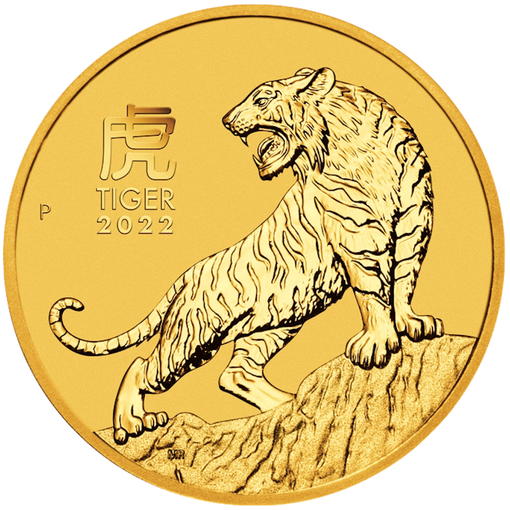 Australian Lunar Tiger 2 Unzen