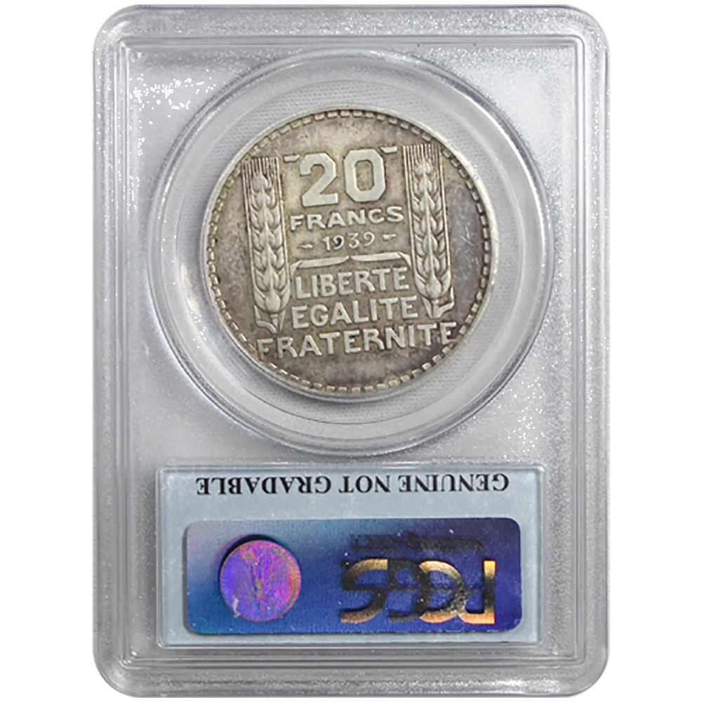 20-Francs Turin 1939