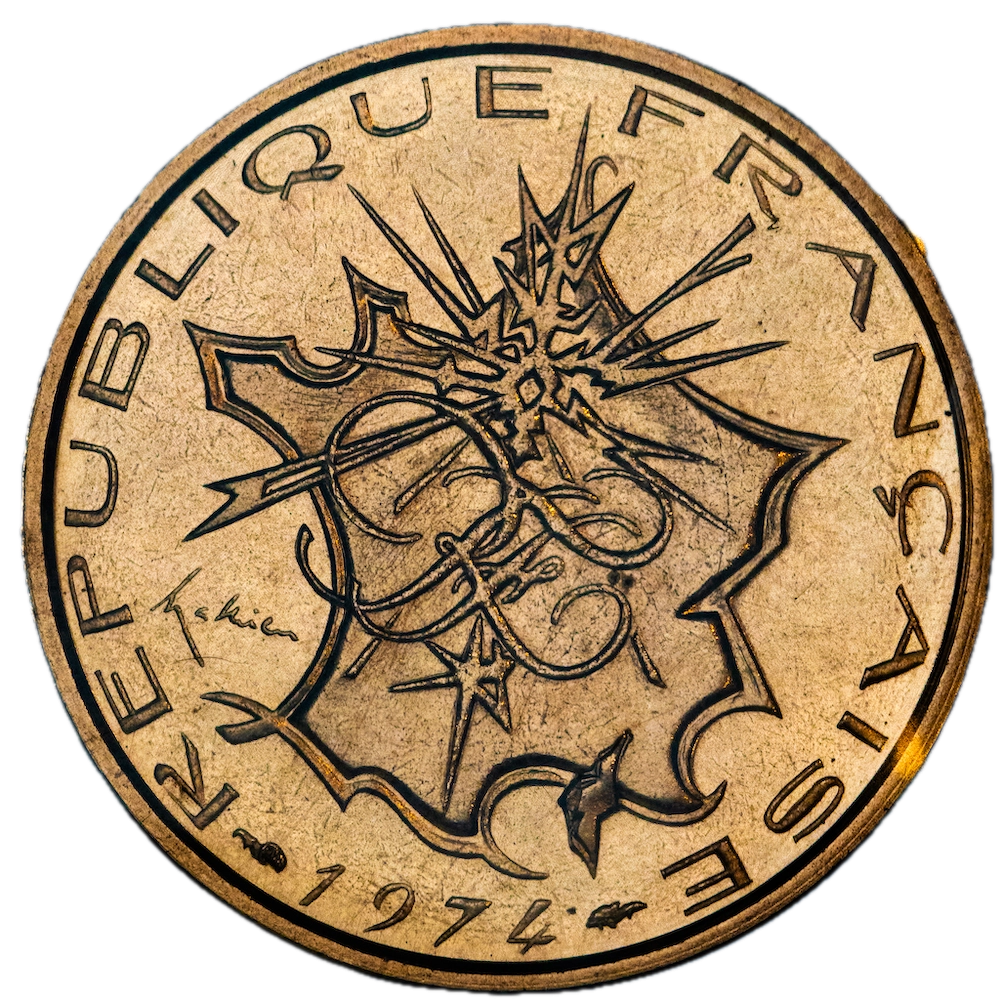 Essai 10 Francs Mathieu 1974 Pessac - tranche B