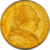 Restored Monarchy 20 francs golden Louis the 18th 1815 Perpignan