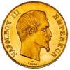 Coin: Second Empire - 100 Francs Napoleon III bare head 1858 Paris