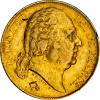 Restored Monarchy - 20 Francs Louis XVIII 1817 Bordeaux