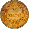 Premier-Empire-20 Francs Napoléon Ier Tête nue 1806 Paris