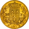 Restored Monarchy - 20 Francs Louis XVIII 1817 Bordeaux