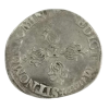 Louis XIII 1/2 Franc tete nue col fraisé 1615 X