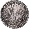 LOUIS XV- Half Écu with olive branches 1730 Bayonne