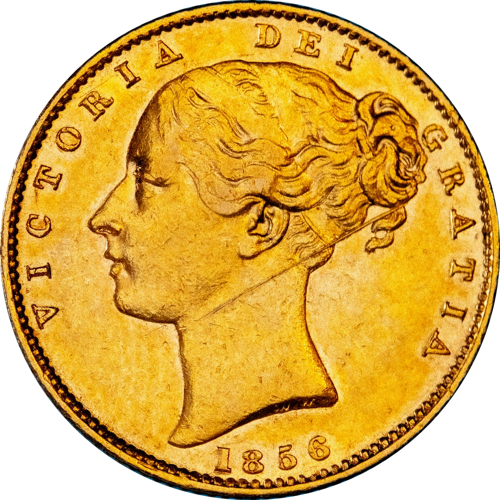 UNITED KINGDOM SOVEREIGN VICTORIA 1856 LONDON