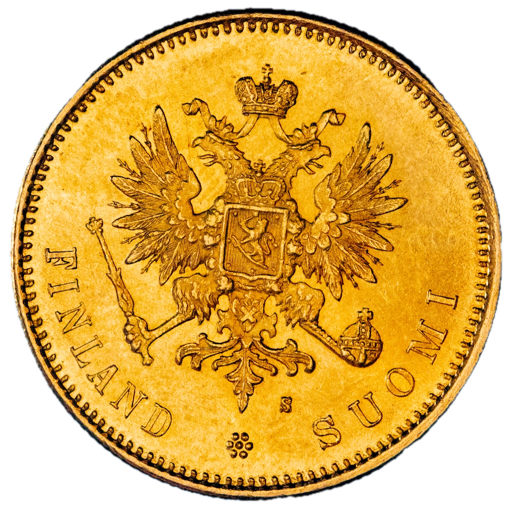 Coin Finland 0 Markaa Alexandre the 2nd Helsinki 1879
