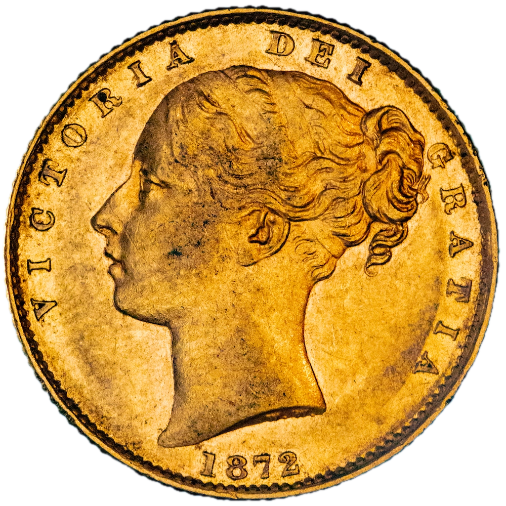 Coin United Kingdom 1 sovereign Victoria 1872 London
