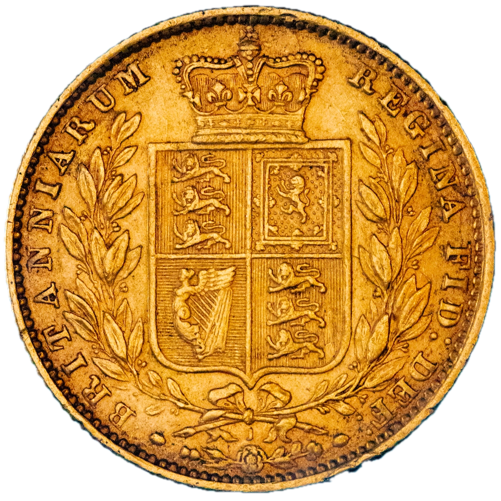 Coin United Kingdom 1 sovereign Victoria 1870 London