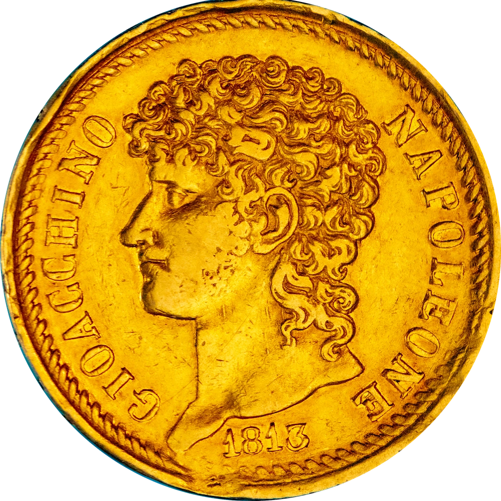 Kingdom of Naples - 40 Lires Joachim Murat 1813
