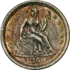 Coin: Seated Liberty One Dime 1850
