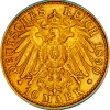 Kingdom of Prussia 10 Reichmark Wilhelm the 2nd 1890 Berlin