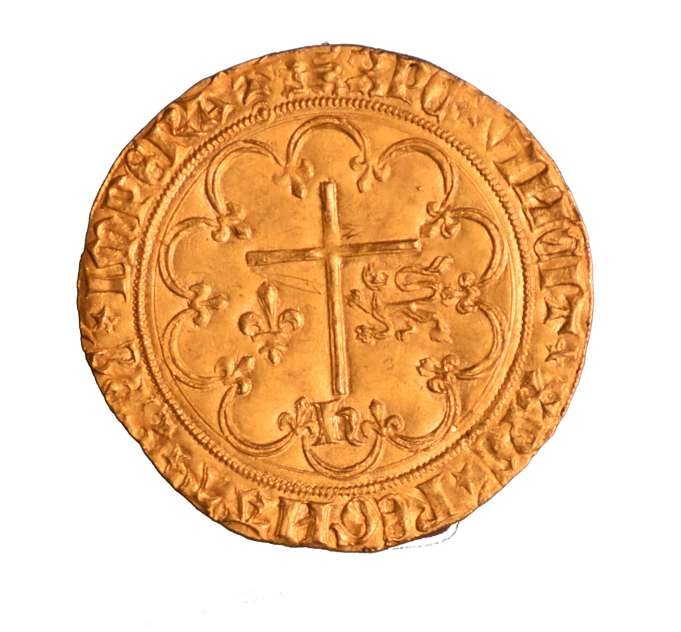 Golden salute Henry VI Rouen 1423