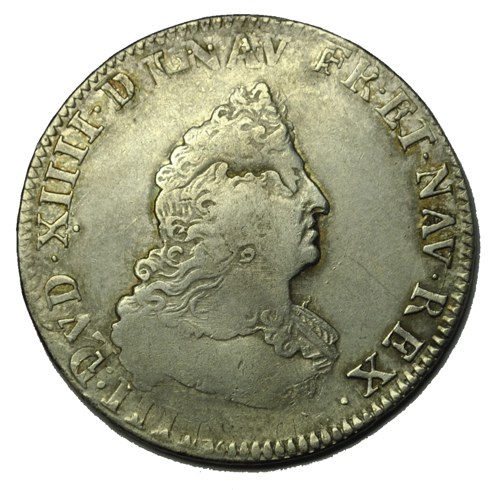 Louis XIV Halber Flandrischer Taler 1705 Lille